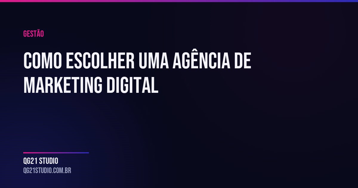 As perguntas que separam agência que entrega de agência que promete. O que checar em contrato, relatório, titu